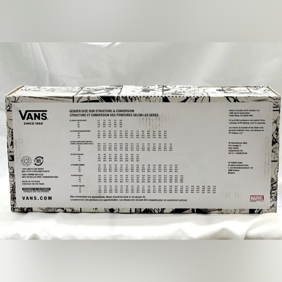 (Sold)VANS Old Skool x Marvel Avengers Multi 2018 Limited Men Size 11 New In Box - Picture 8 of 8
